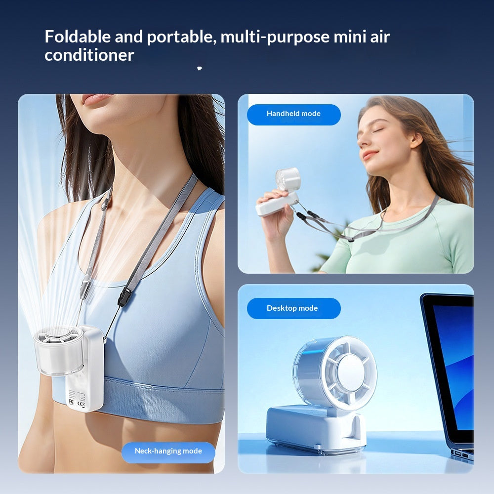 Powerful Cooling Ice-Pack Mini Fan