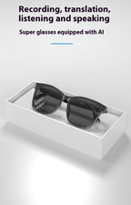 Recording & Translating AI Translation Wireless Bluetooth Glasses Headset Language Real-time Interpretation