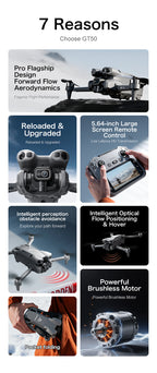 Dual Electric Drone - GT50-4.3-inch Screen Control
