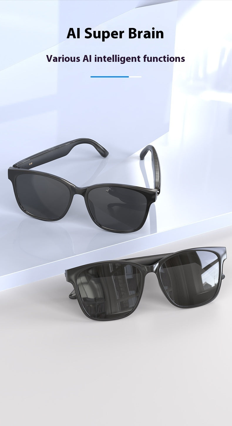 Recording & Translating AI Translation Wireless Bluetooth Glasses Headset Language Real-time Interpretation