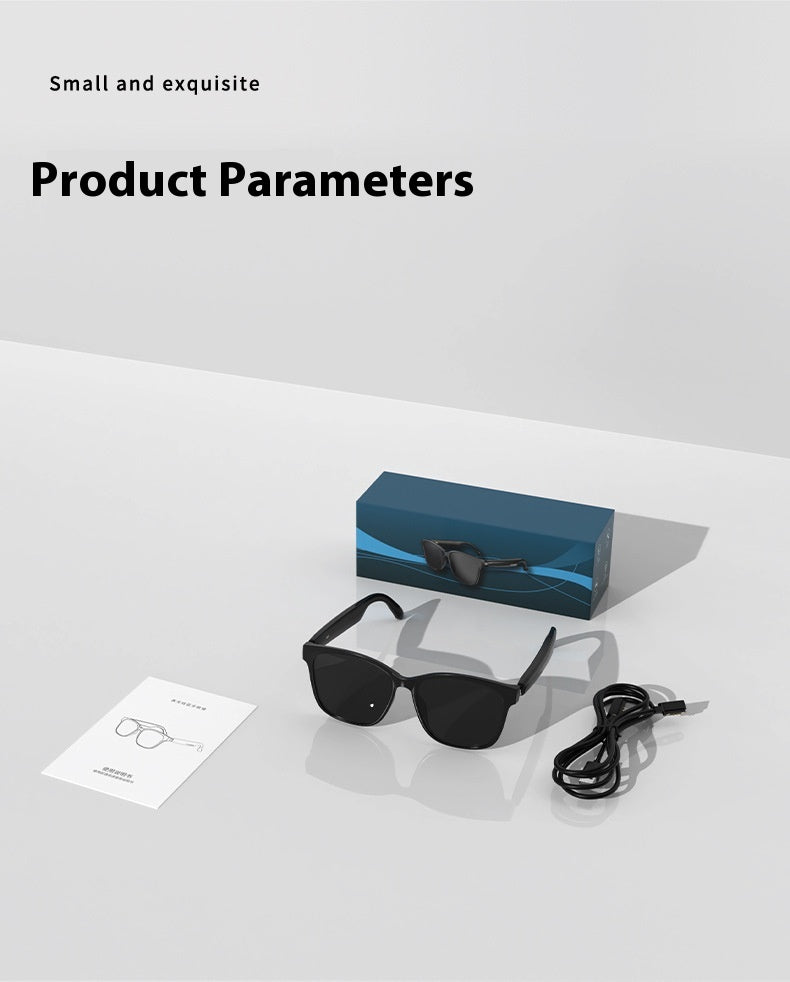 Recording & Translating AI Translation Wireless Bluetooth Glasses Headset Language Real-time Interpretation