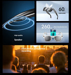 AI Smart Glasses Strap Camera Photo Translation Recognition Bluetooth